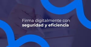 firma de documentos digitales