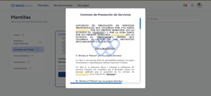 Contrato de Prestación de Servicios en México